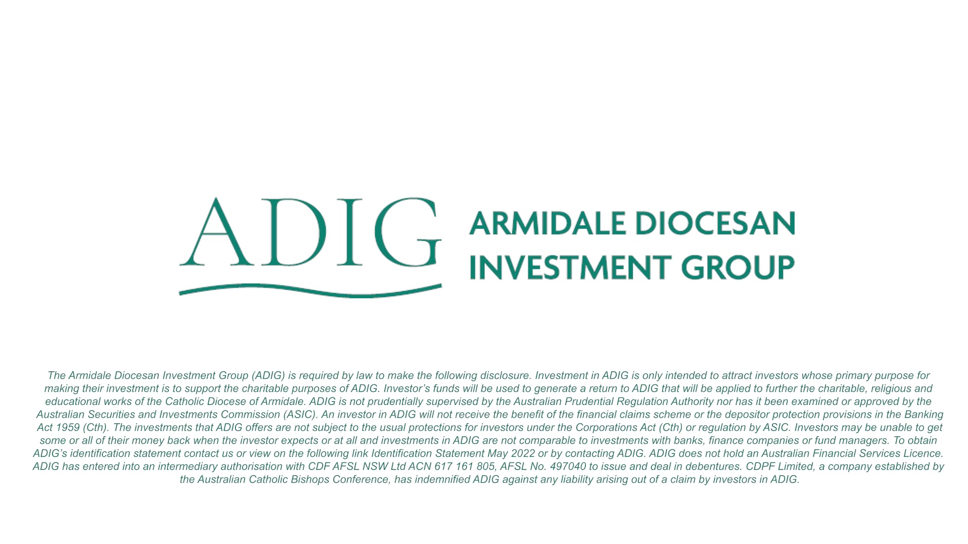 ADIG - Armidale Diocesan Investment Group | Armidale NSW
