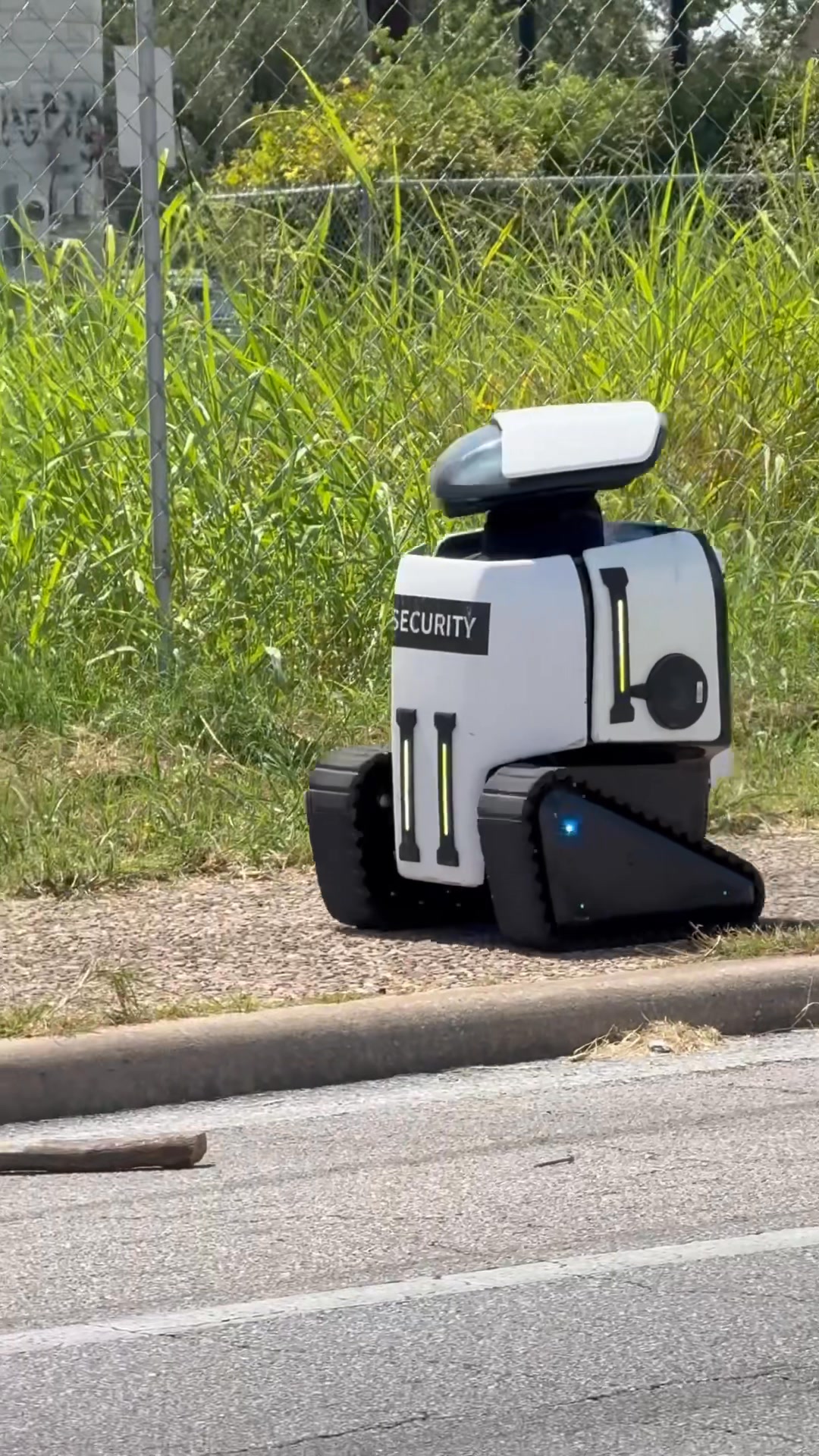 Robot security! Have you seen this before? They’re all over the Austin ...