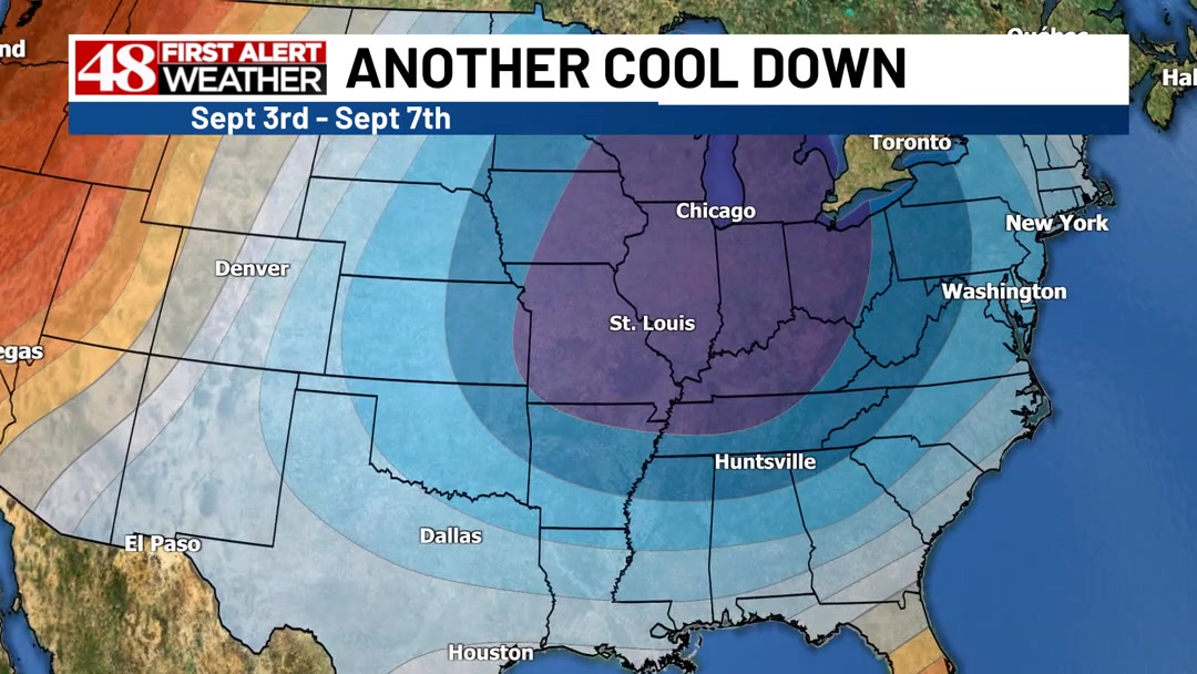 A hot and dry weekend will be followed by unsettled weather early next ...