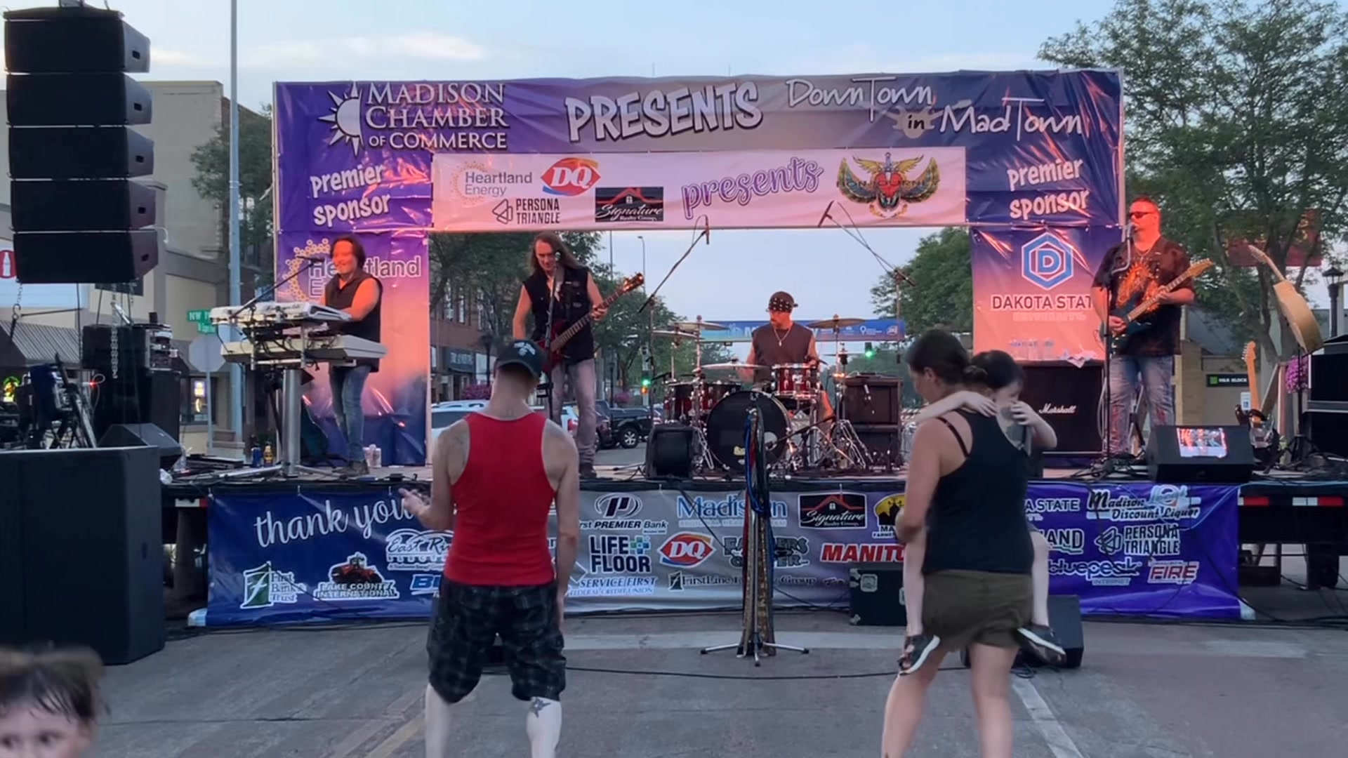 Downtown in MadTown Week 2 = a certified blast! 🤘💥 Bon Journey rocked ...