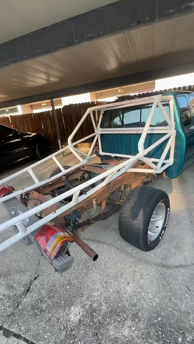 The Tubed Ranger O🔥.... UPDATE So the rough draft of the tube truck bed ...