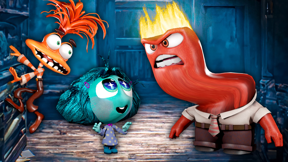 Envidia escapa de Enojo #LittleNightmaresII #intensamente2 #InsideOut2 ...