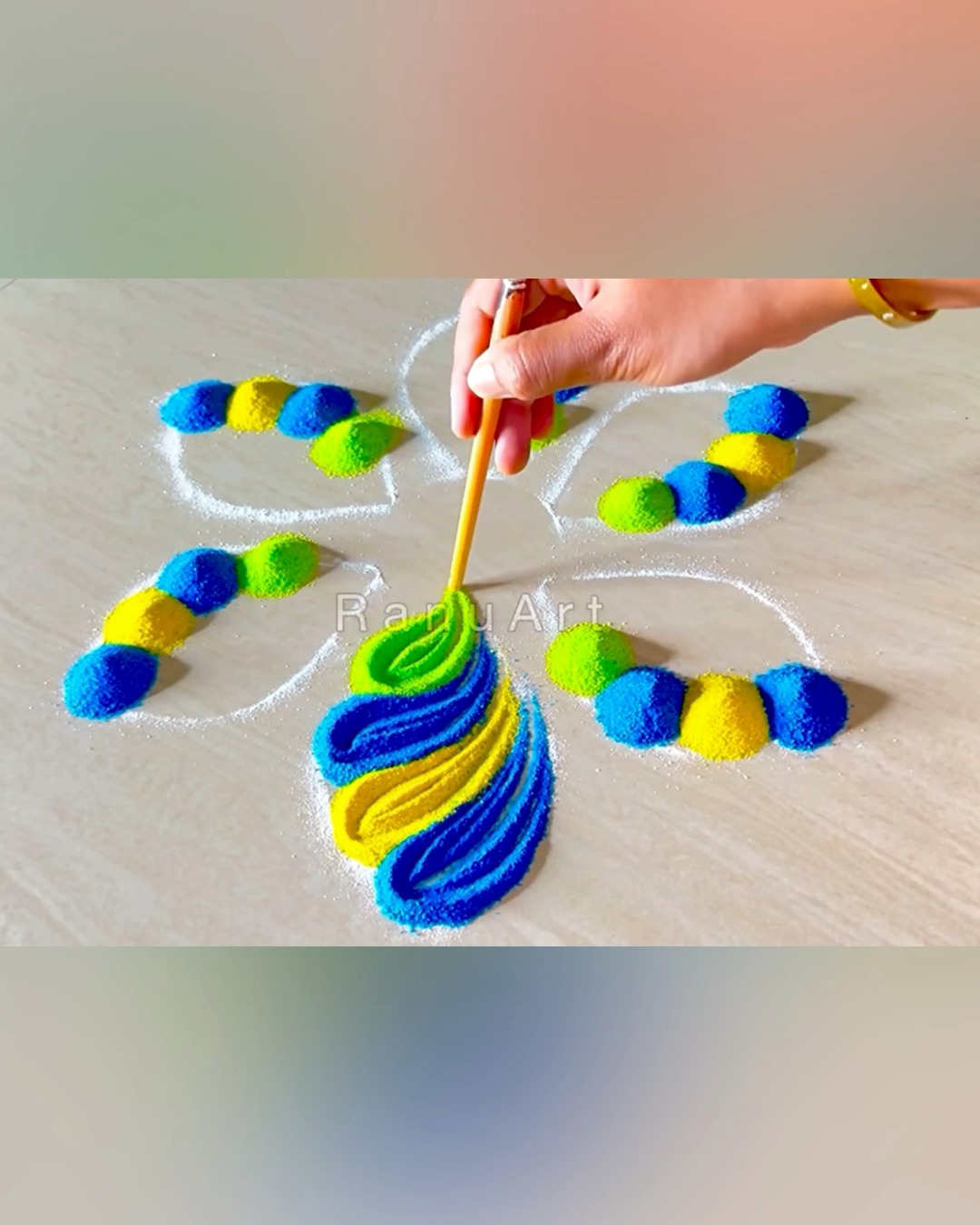 RanuArt Rangoli 😘 🌼 | Ranu Art | Facebook