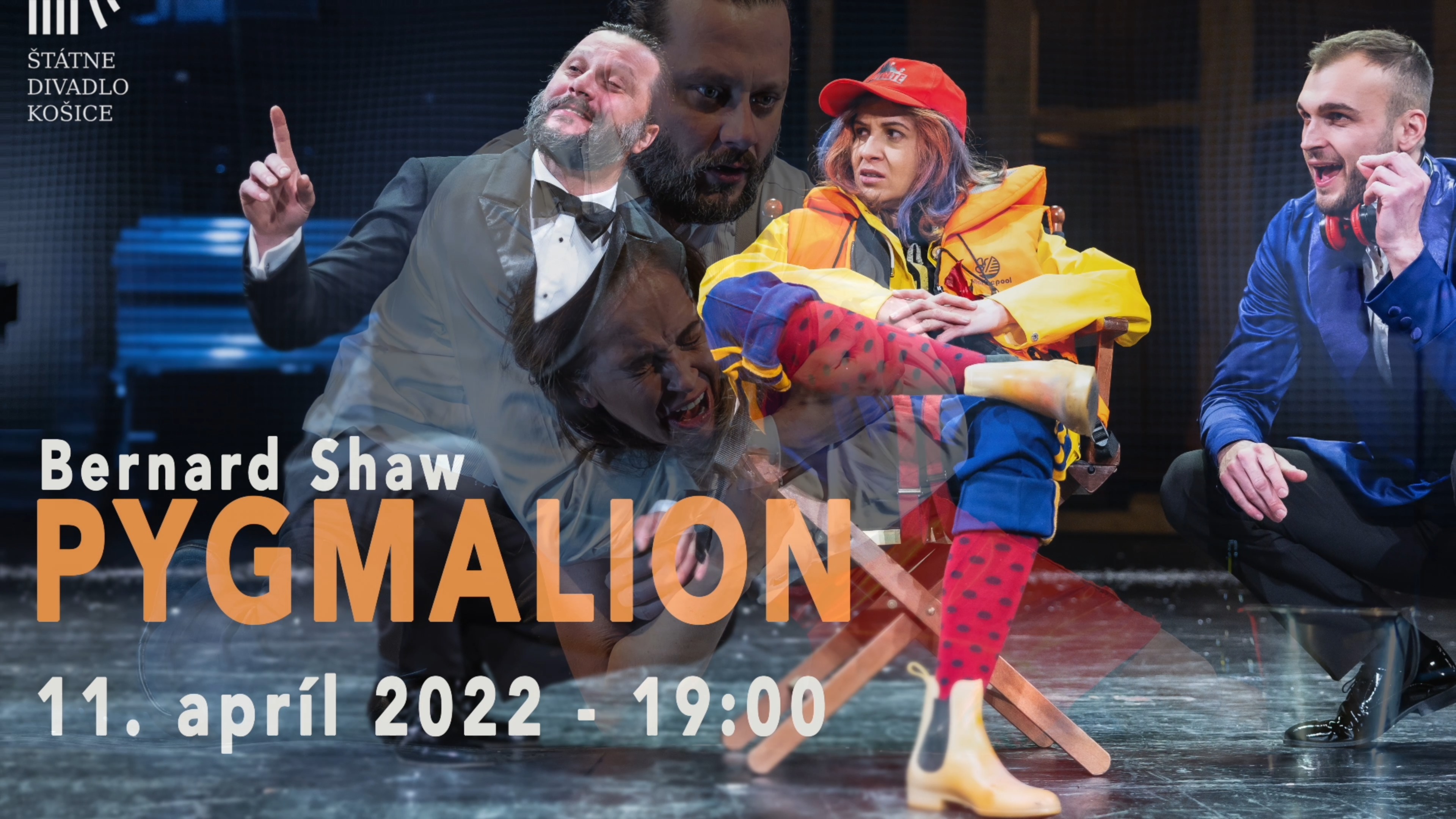 Pozvánka na predstavenie PYGMALION - 11. apríla 2022 | 🎭 Herec Jakub ...