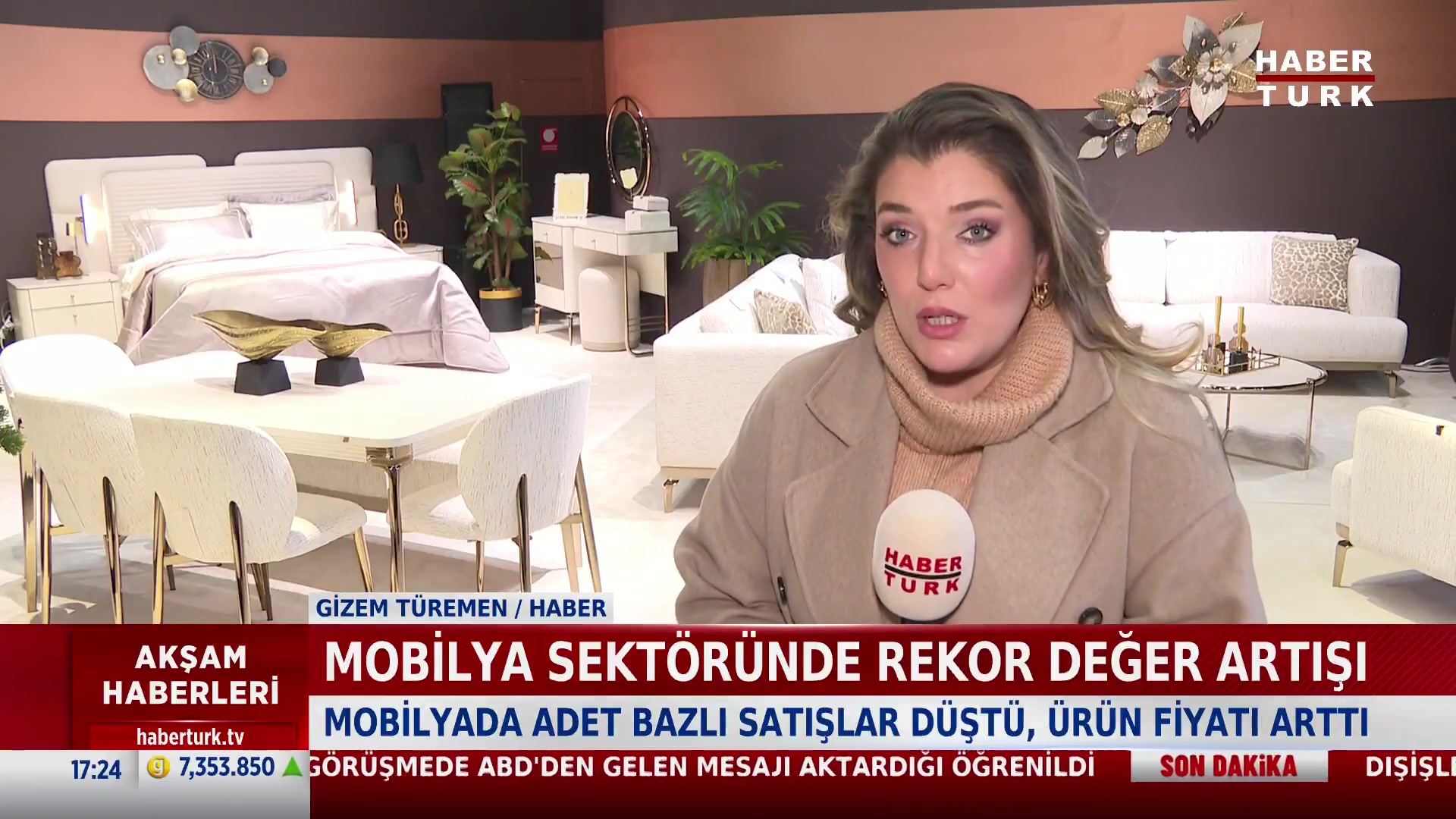 📌Mobilya sektöründe rekor değer artışı., Mobilyada adet bazlı satışlar