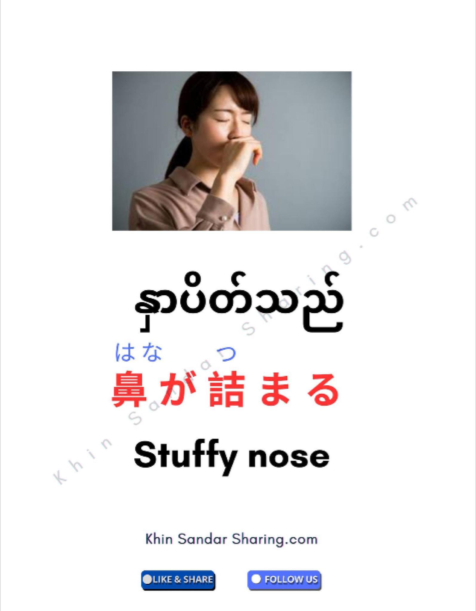 🇯🇵〜詰（つ）まる & 〜回（まわ）る #ဂျပန်စာ #khinsandaryukino #khinsandarsharing ...
