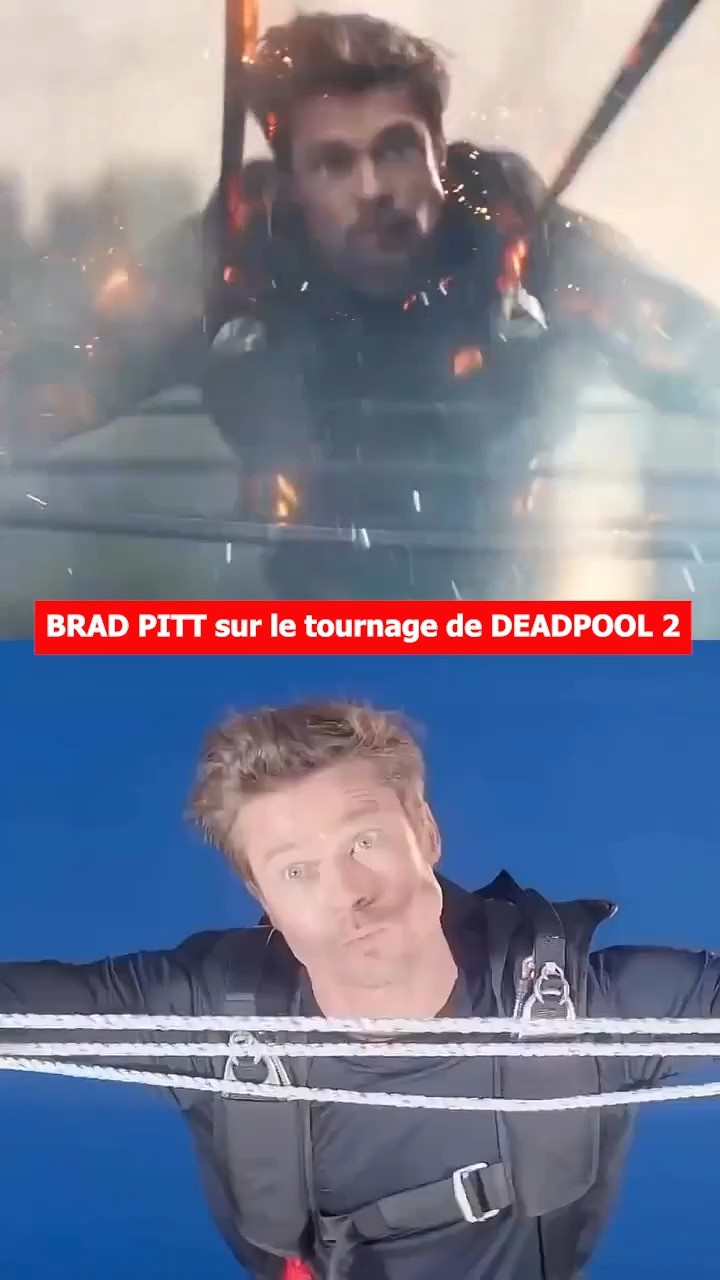 Brad Pitt en homme invisible pour Deadpool 2 (2018), son unique rôle ...