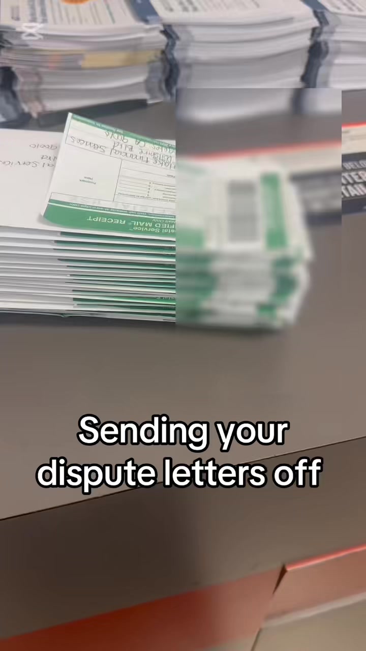 Stop clicking “dispute” online, it’s a trap. Want real results? Mail ...