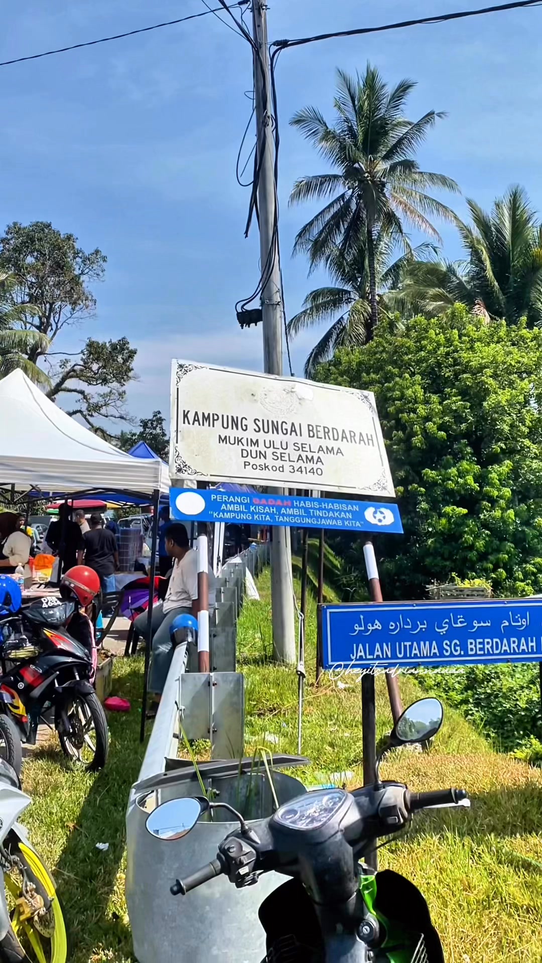 Pasar Pagi terpanjang di Negeri Perak… Pasar Pagi Jumaat Sungai Bayor ...