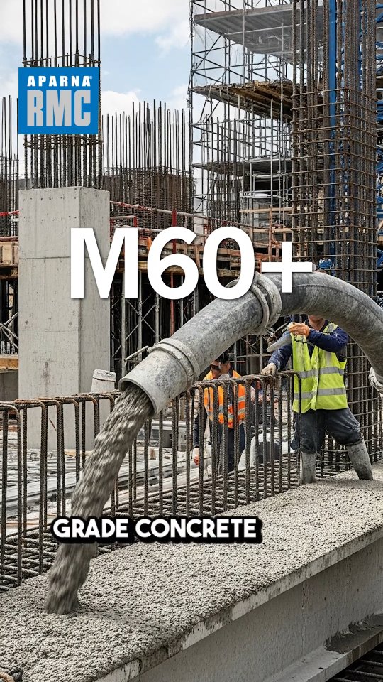 When strength becomes non-negotiable, we mix M60+. 💪🏗️ Not all concrete ...