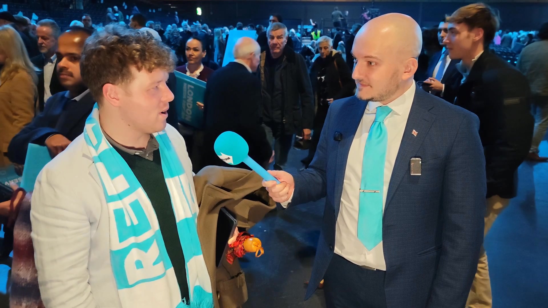 Our first interview at the recent Reform UK rally for London features ...