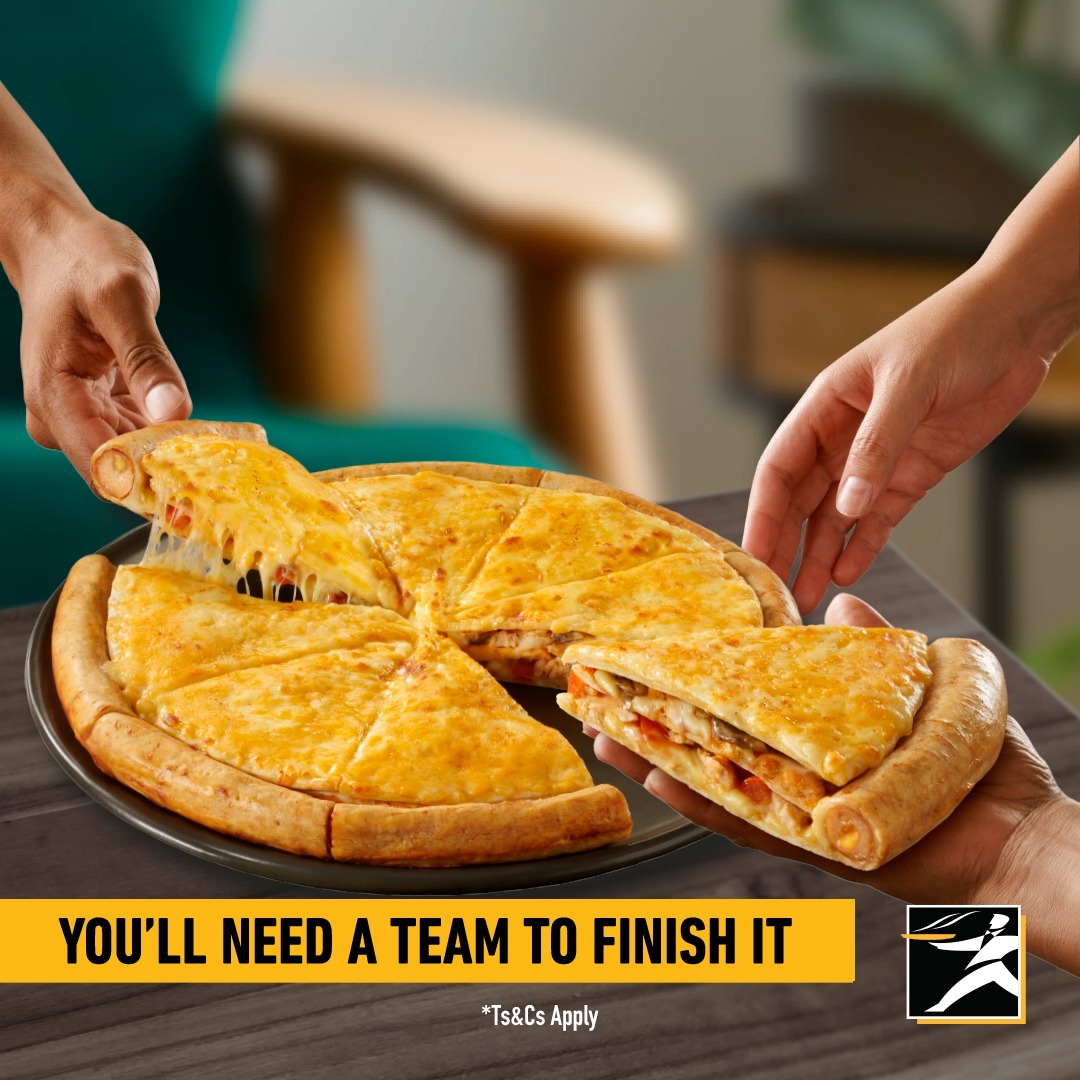 When it comes to Debonairs Pizza's Large Cram-Decker, it's all about ...