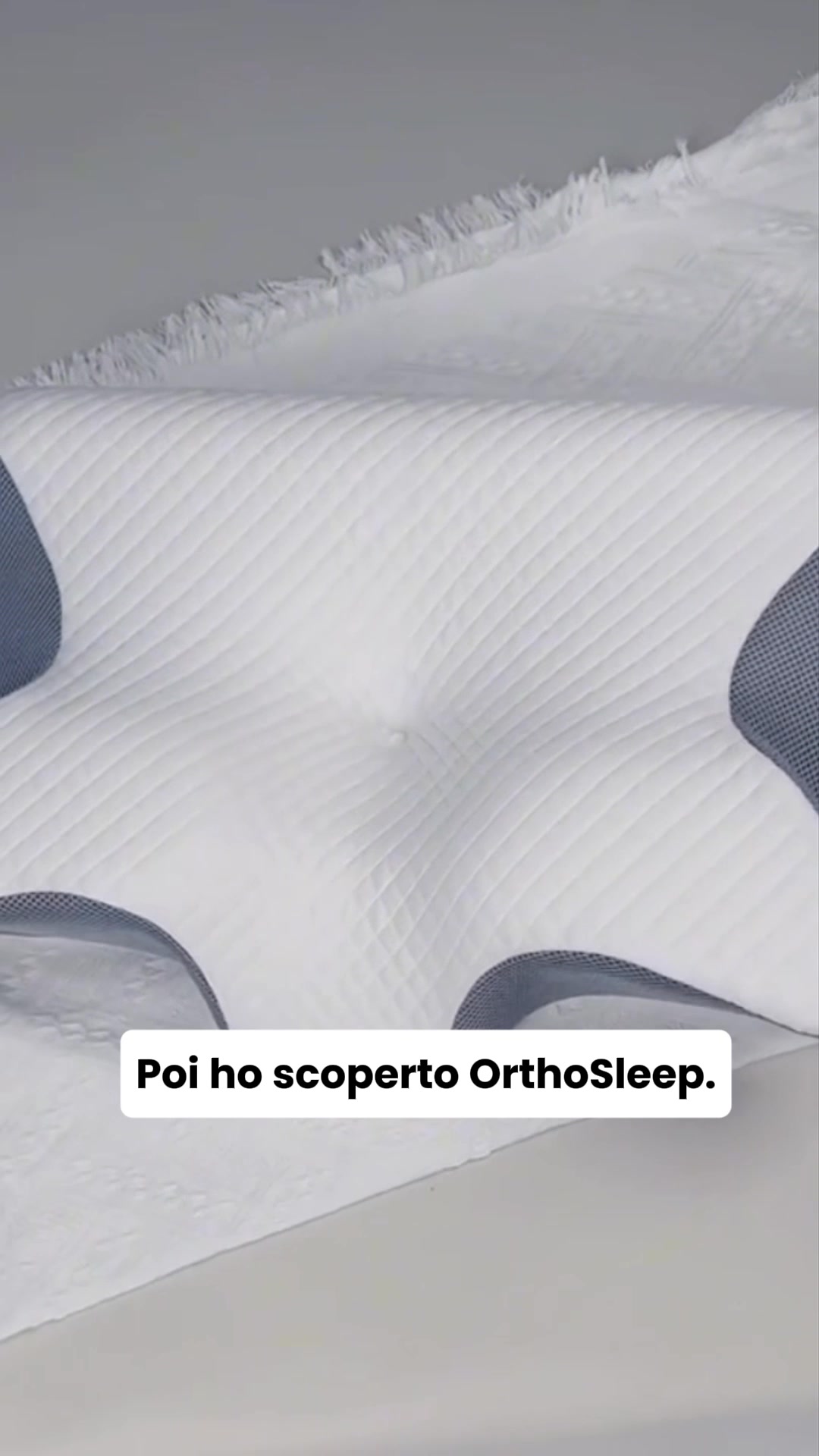 Serenium Cuscino Cervicale In Memory Foam, Ortopedico E Ergonomico, Per Dormire Su Fianco O Schiena, Riduce Il Dolore Al Collo