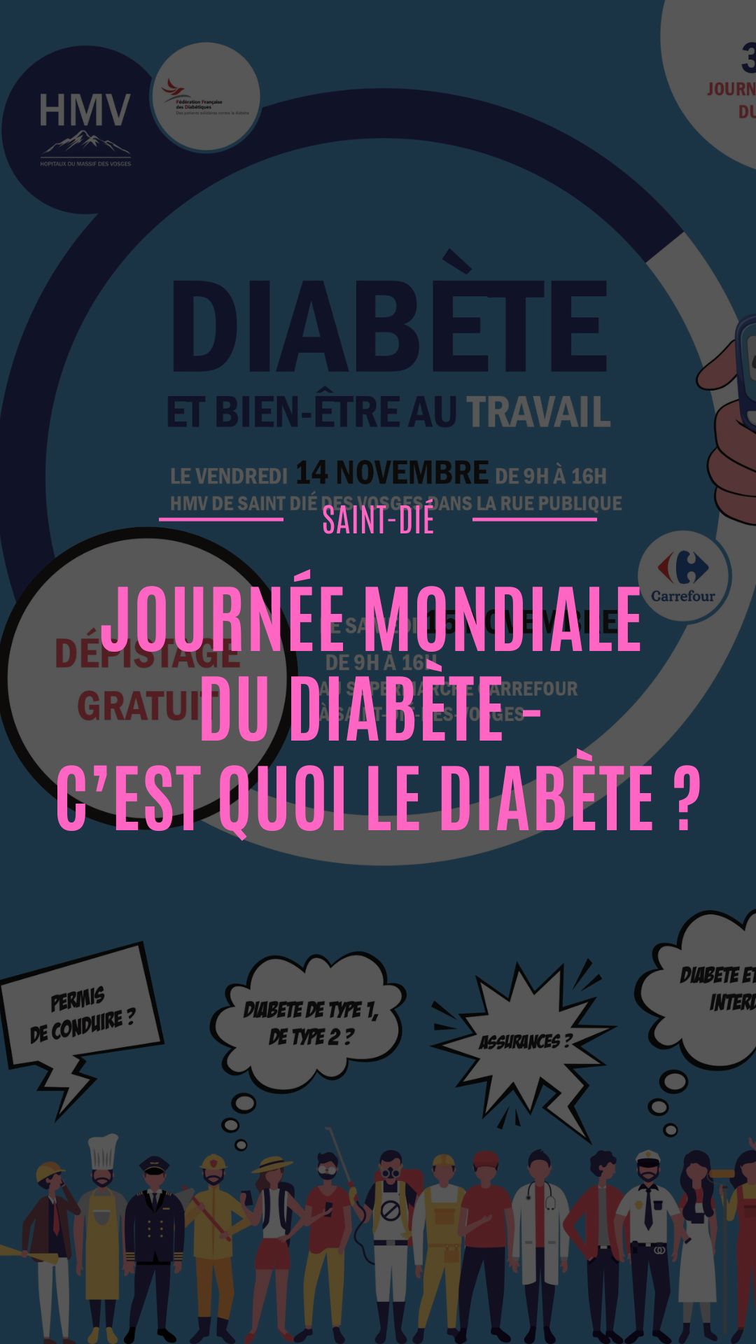 À l’occasion de la Journée mondiale du diabète (14 novembre 2025), les ...