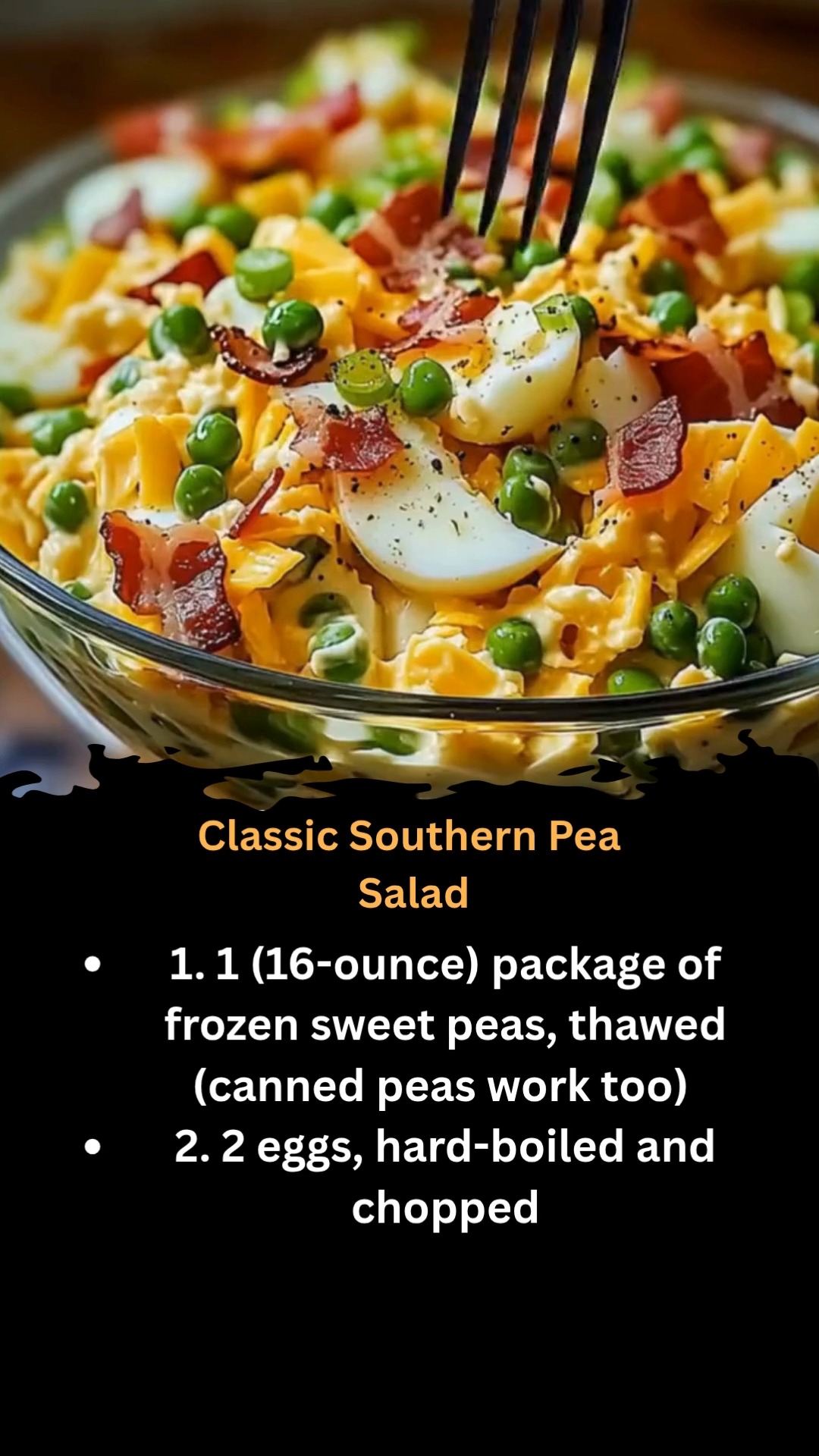 Photo inspiration: How To Raise Chicks On Frozen Thawed Egg Diet From Reference: Classic Southern Pea Salad Ingredients 1 1 16 Ounce Package