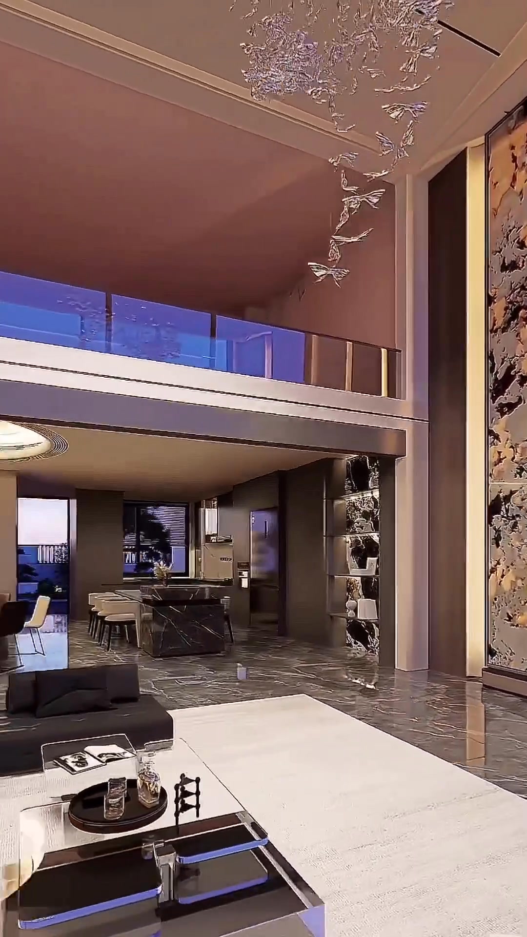 Discover the magic of modern interior design! 🛋️🌈 With its unique blend ...