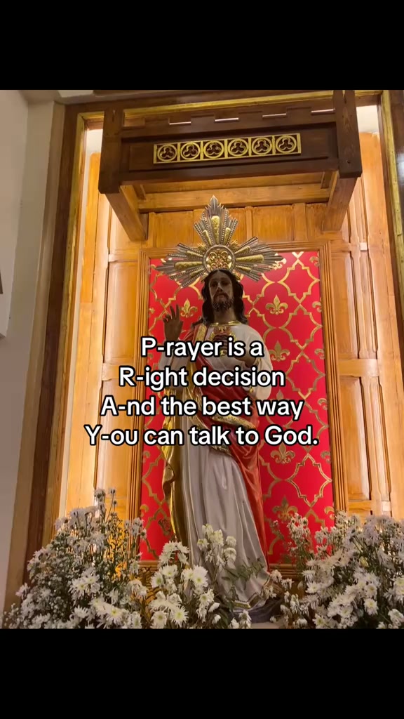 Prayer is a right decision and the best way you to talk,to god ...