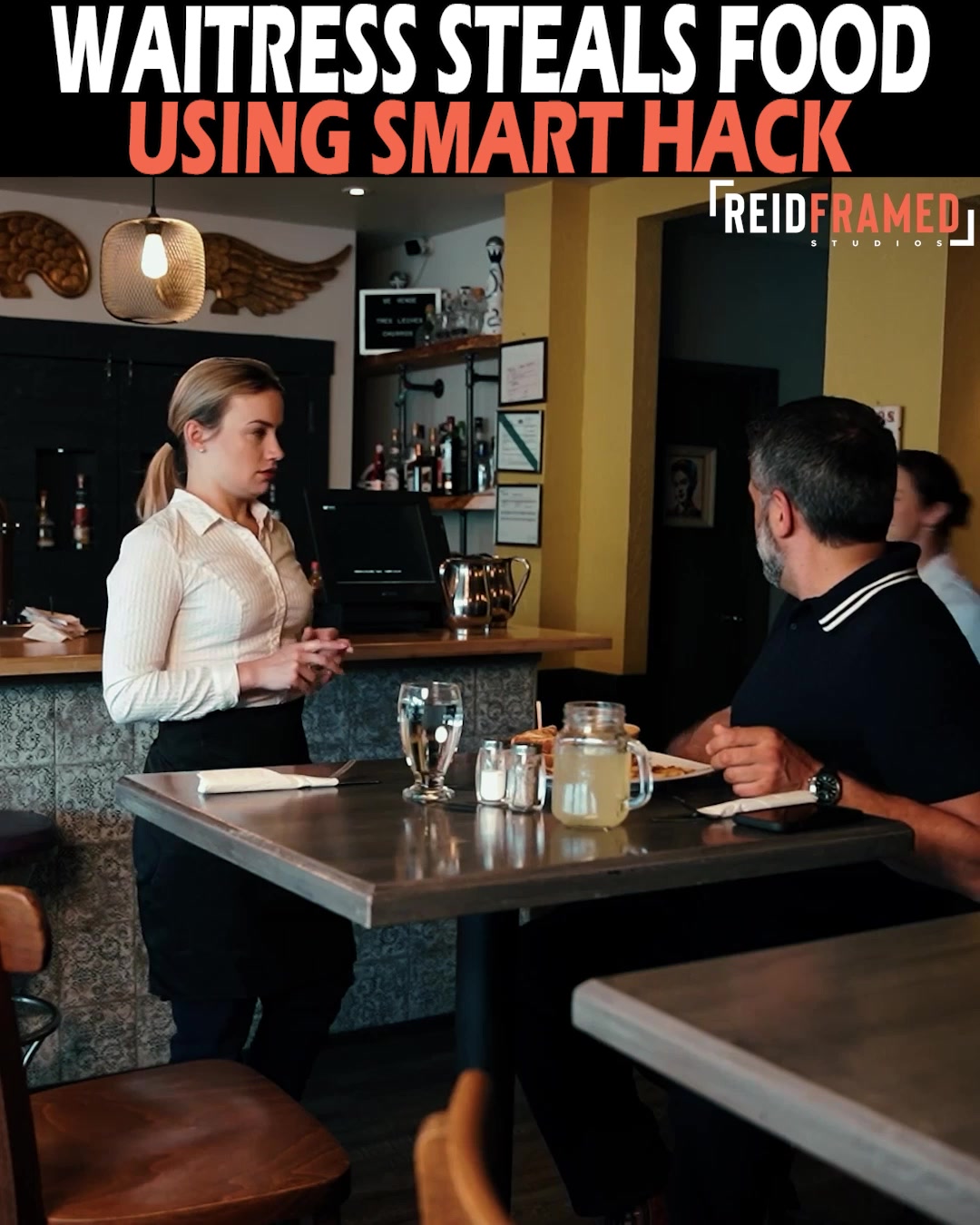 Waitress Steals Food Using Smart Hack Mary is struggling to get by, and ...