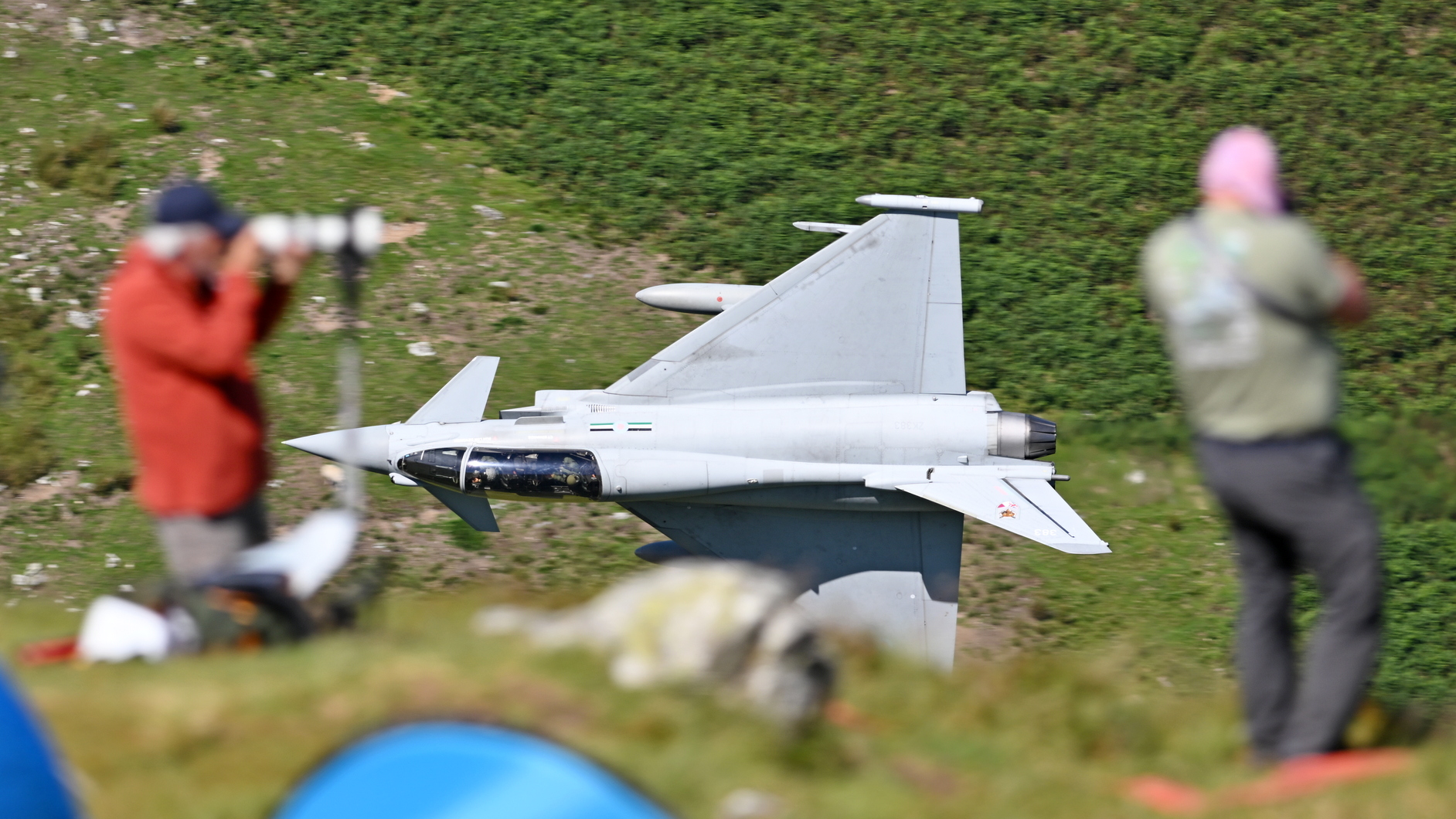 3 Ship Typhoons through the Mach loop CHOAS Flt | Elwyn R Aviation ...