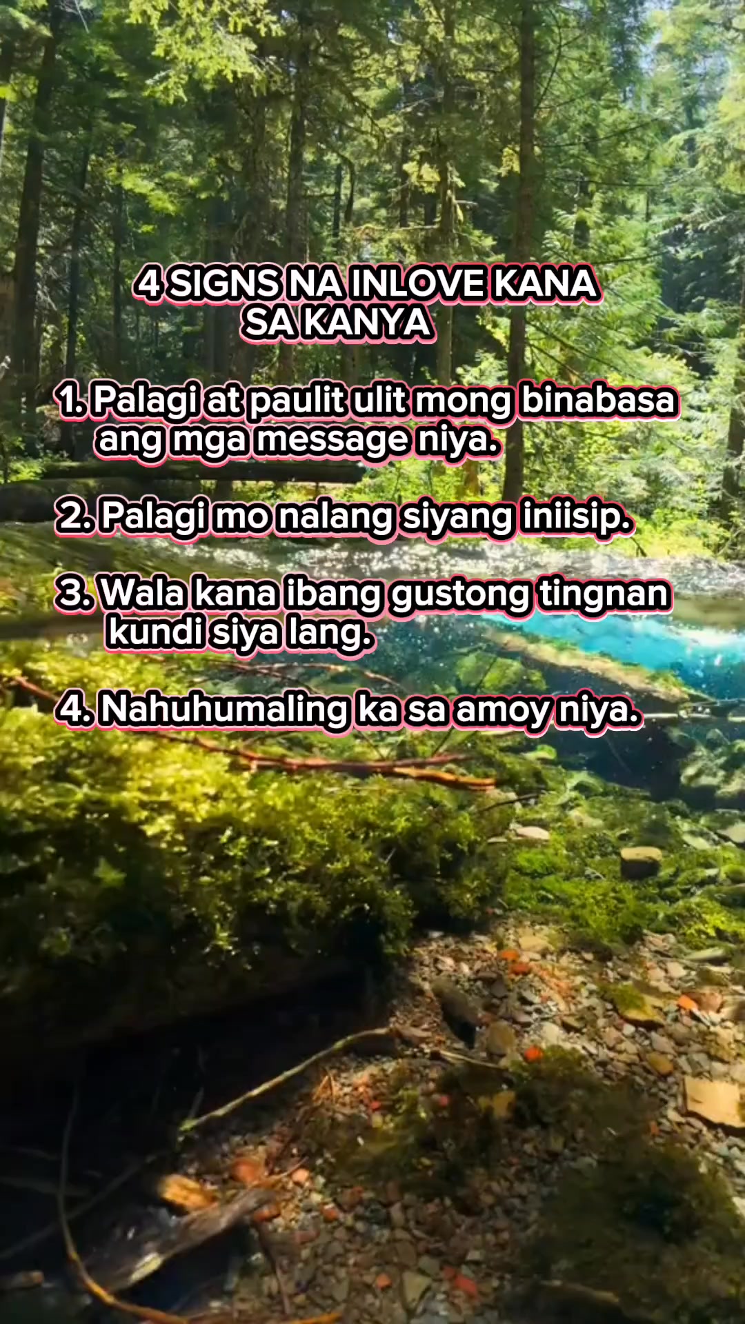 Signs na Inlove kana sa kanya #hugot | MayHugot | Facebook