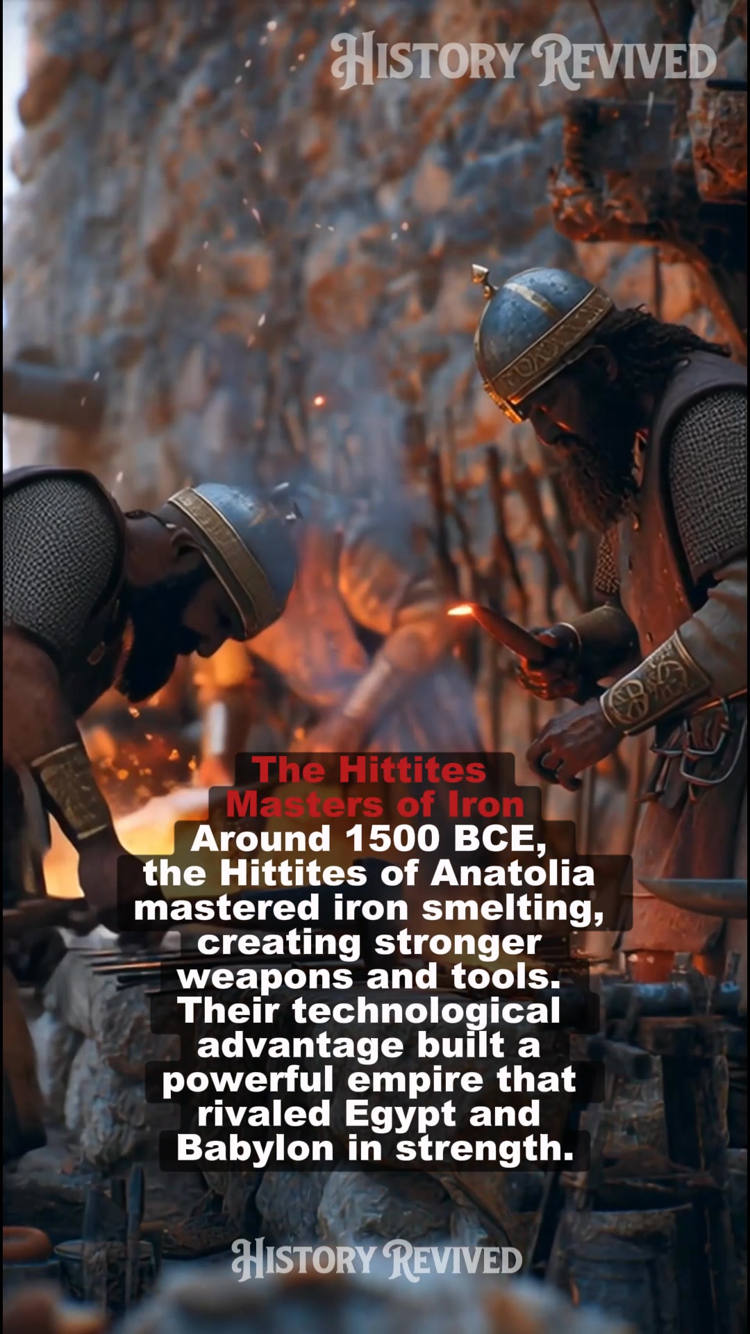 The Hittites forged empires in fire — the first to master iron over ...