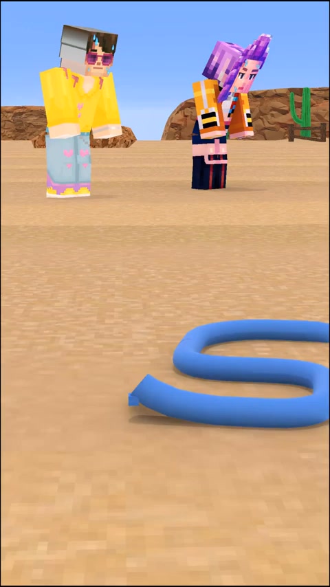 Rumi sings continuously to get the water for Jinu! 🤗👍 #minecraft # ...