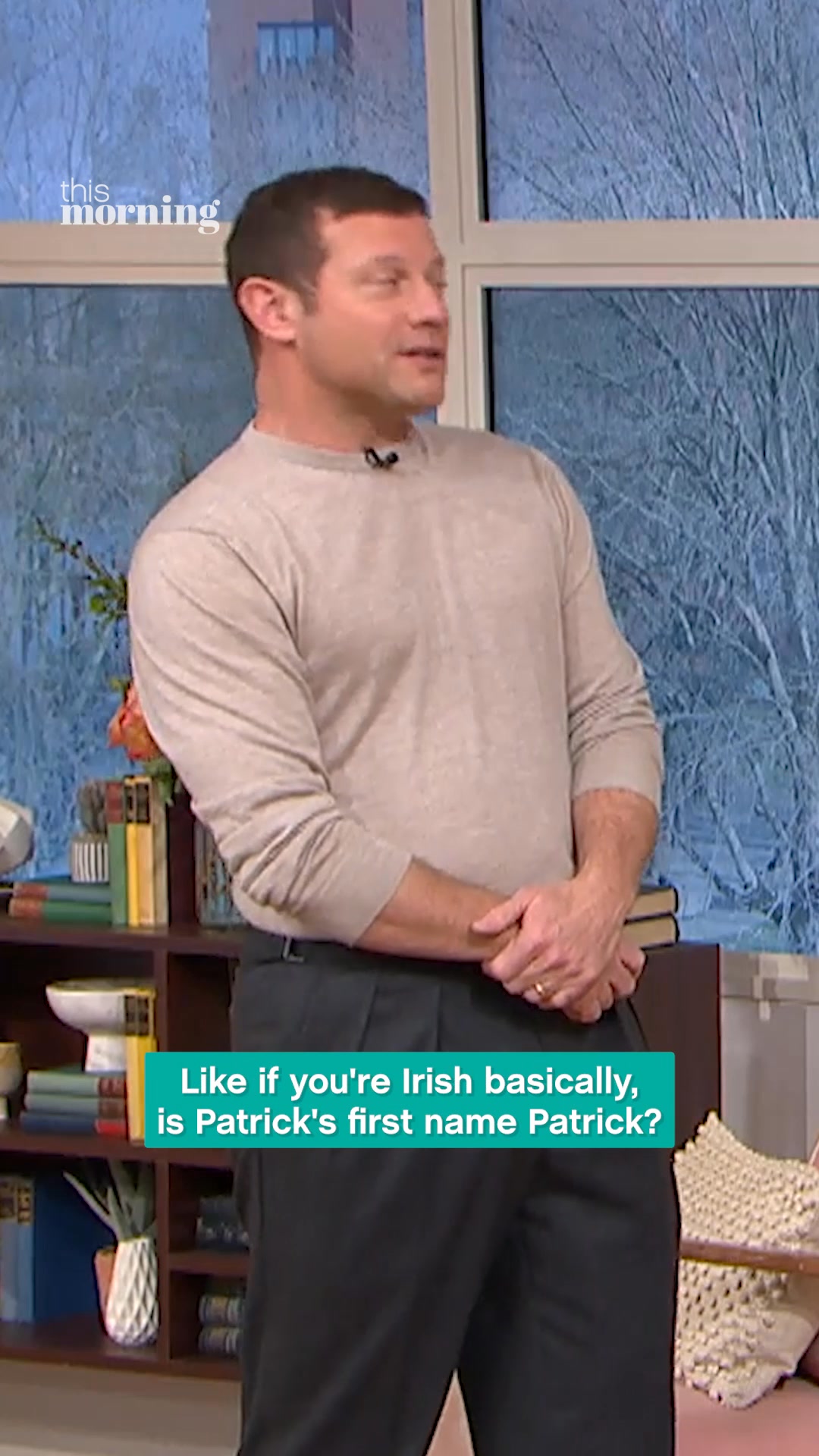 The name's O'Leary, Seán Dermot O'Leary! Mind blown 🤯 #ThisMorning ...
