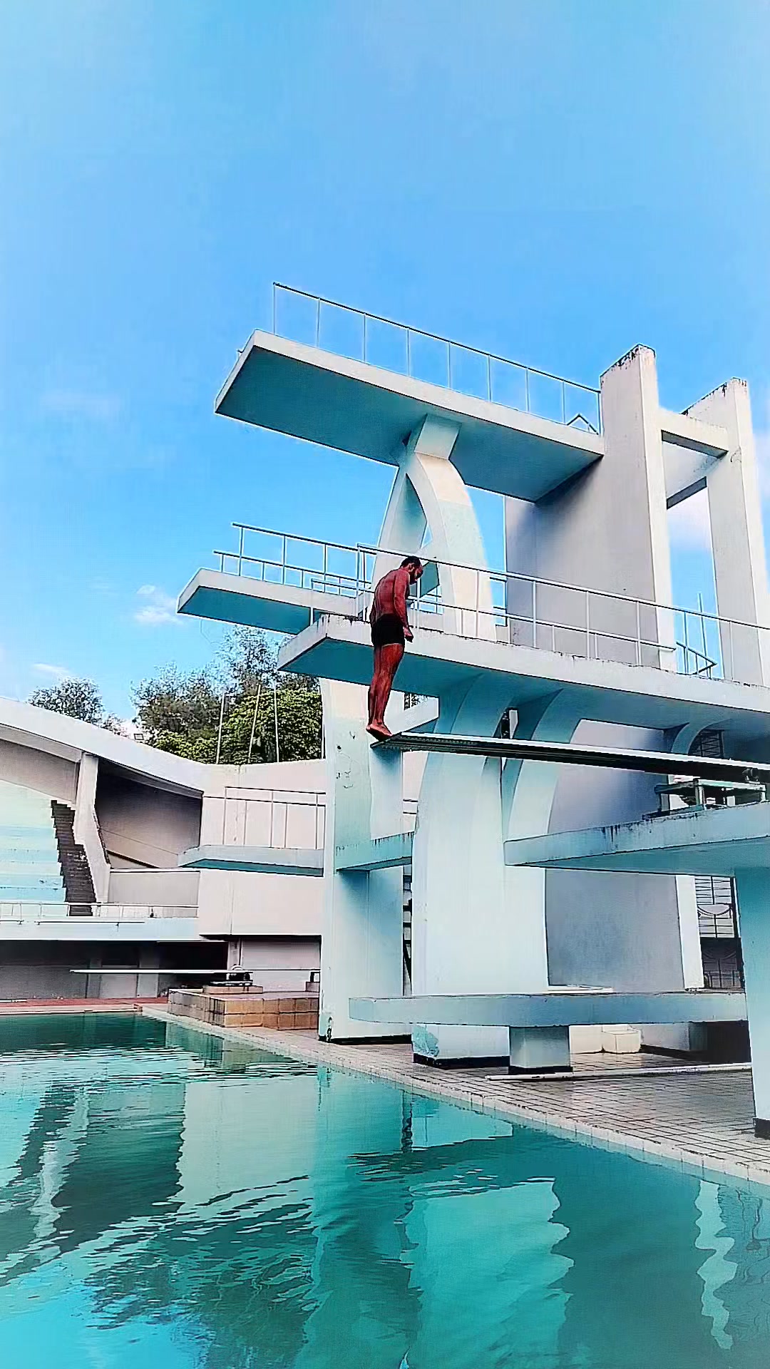 3 m spring board diving 😎😎 #viralvideoシ #facebookreel #diving # ...