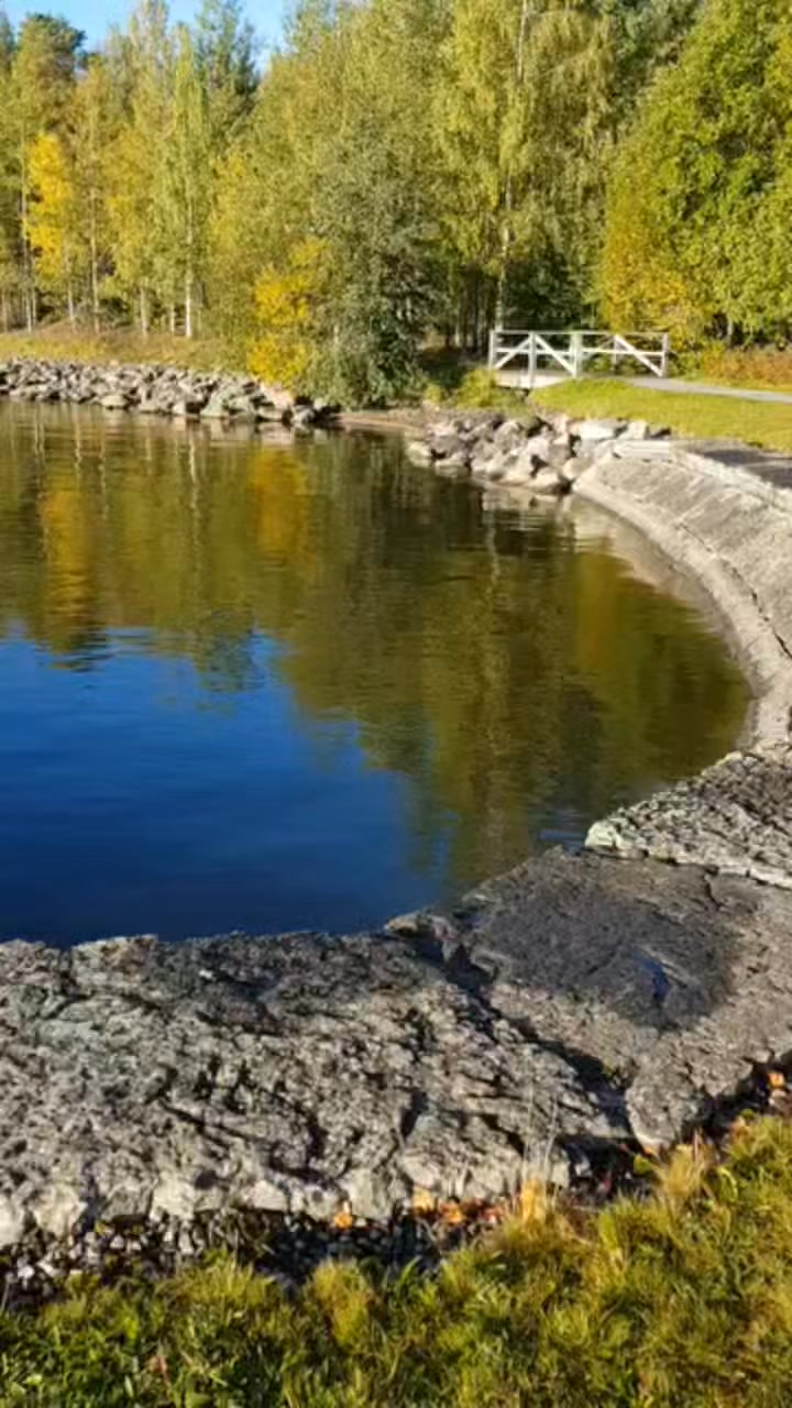 Beautiful autumn vibes!! The island Frösön in Jämtland, Sweden with the ...