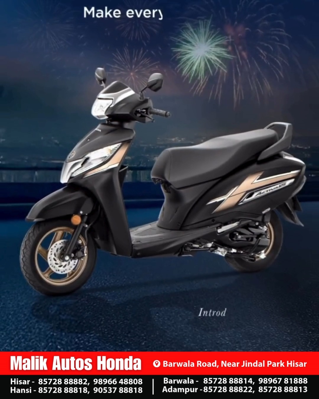 Celebrate every festive ride with the Honda Activa 125, featuring