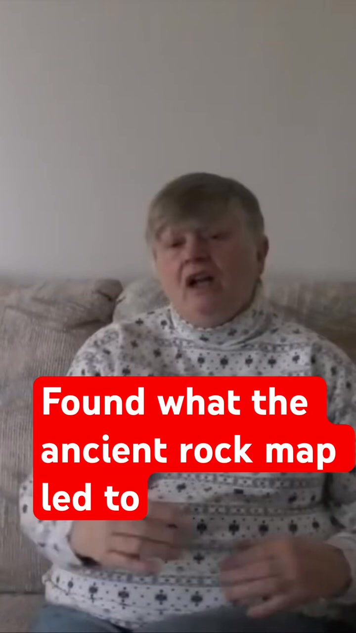 Following ancient rock maps, guess where it took us. Check out the link ...