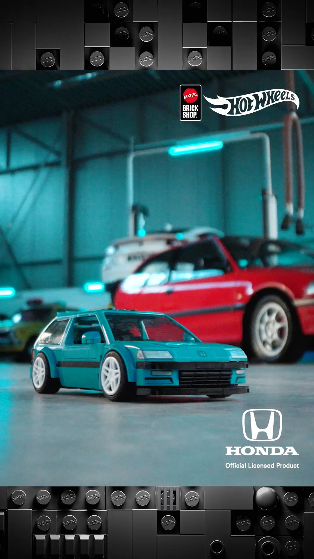 Civic EF, but make it bricks 🧱 Honda ✕ Mattel Brick Shop™ Hot