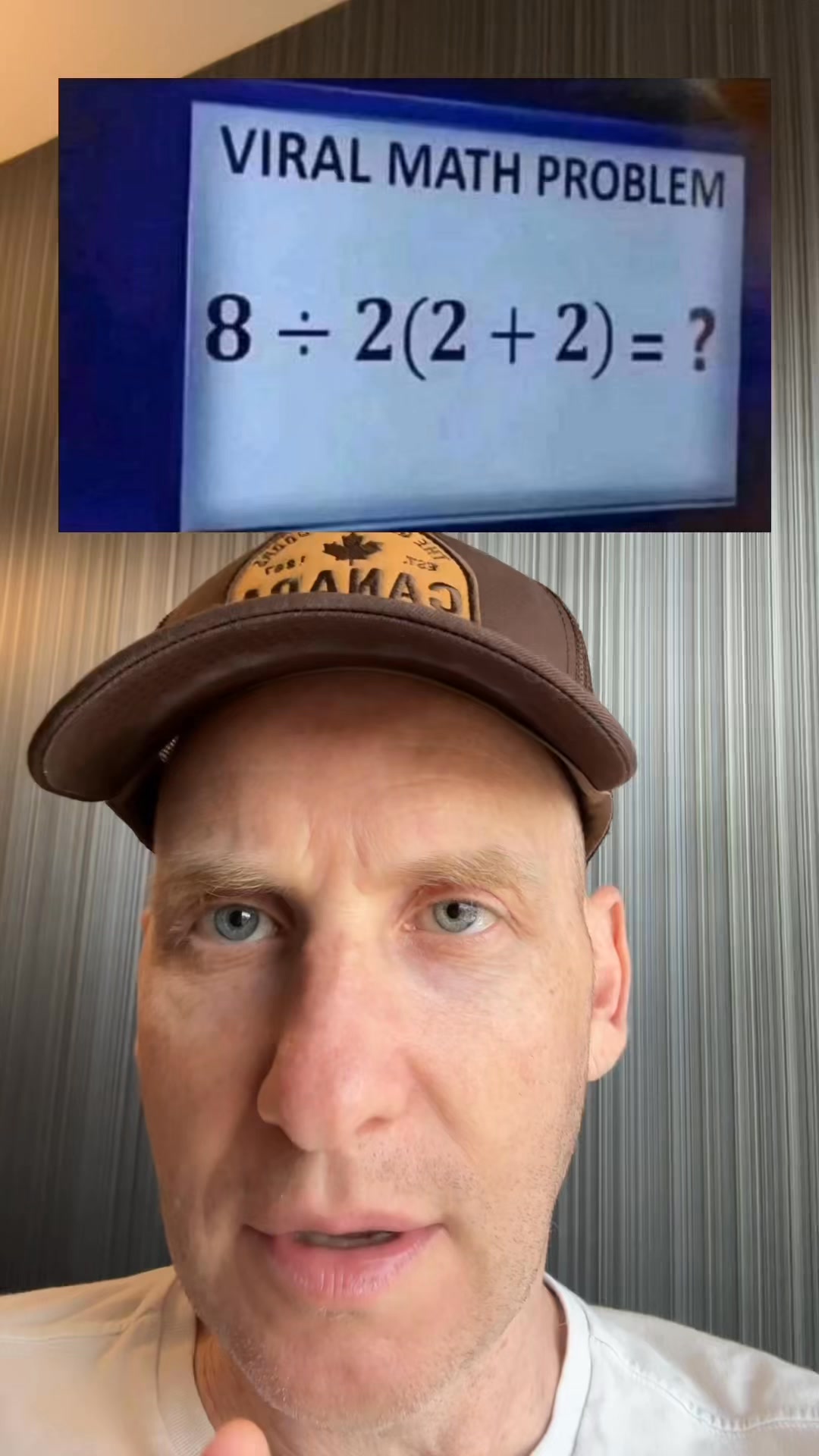 Trying The Viral Math Problem | 1980sGamer | Facebook