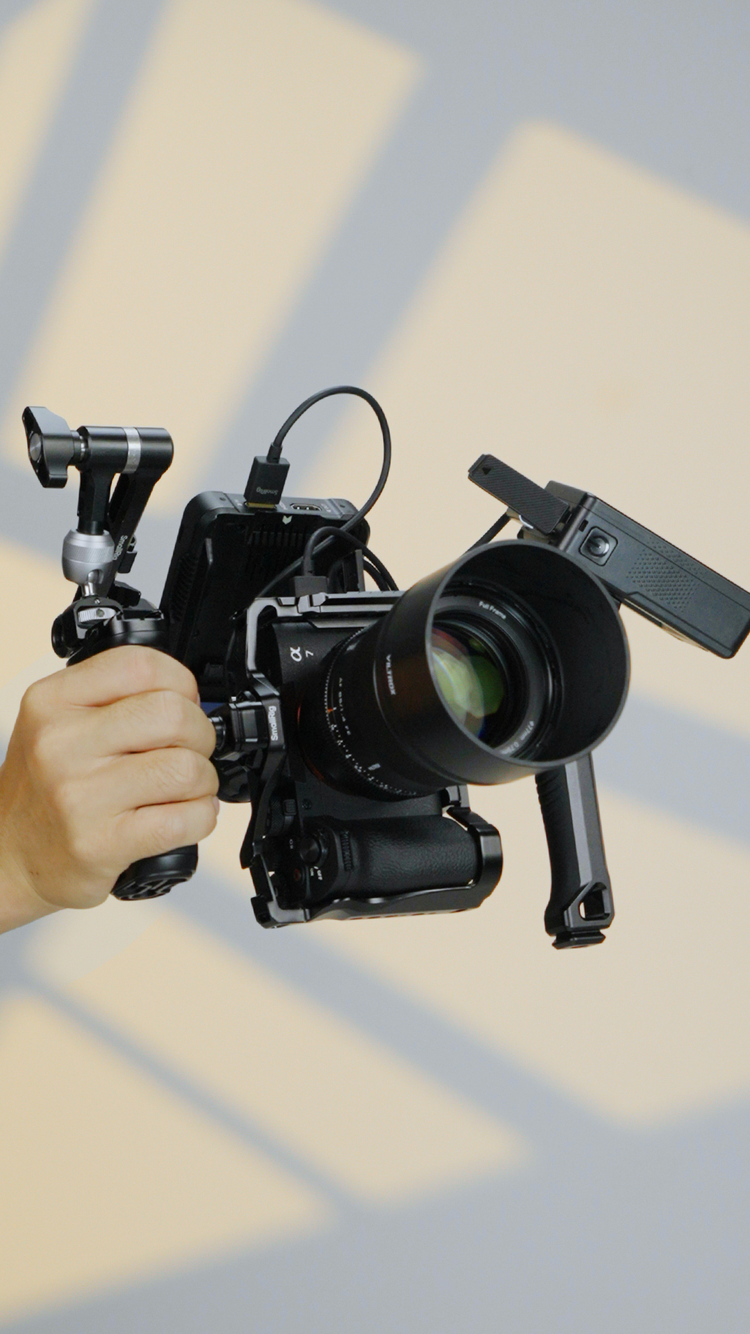 🎬We offer a solution to your Sony FS5 hand grip extension with