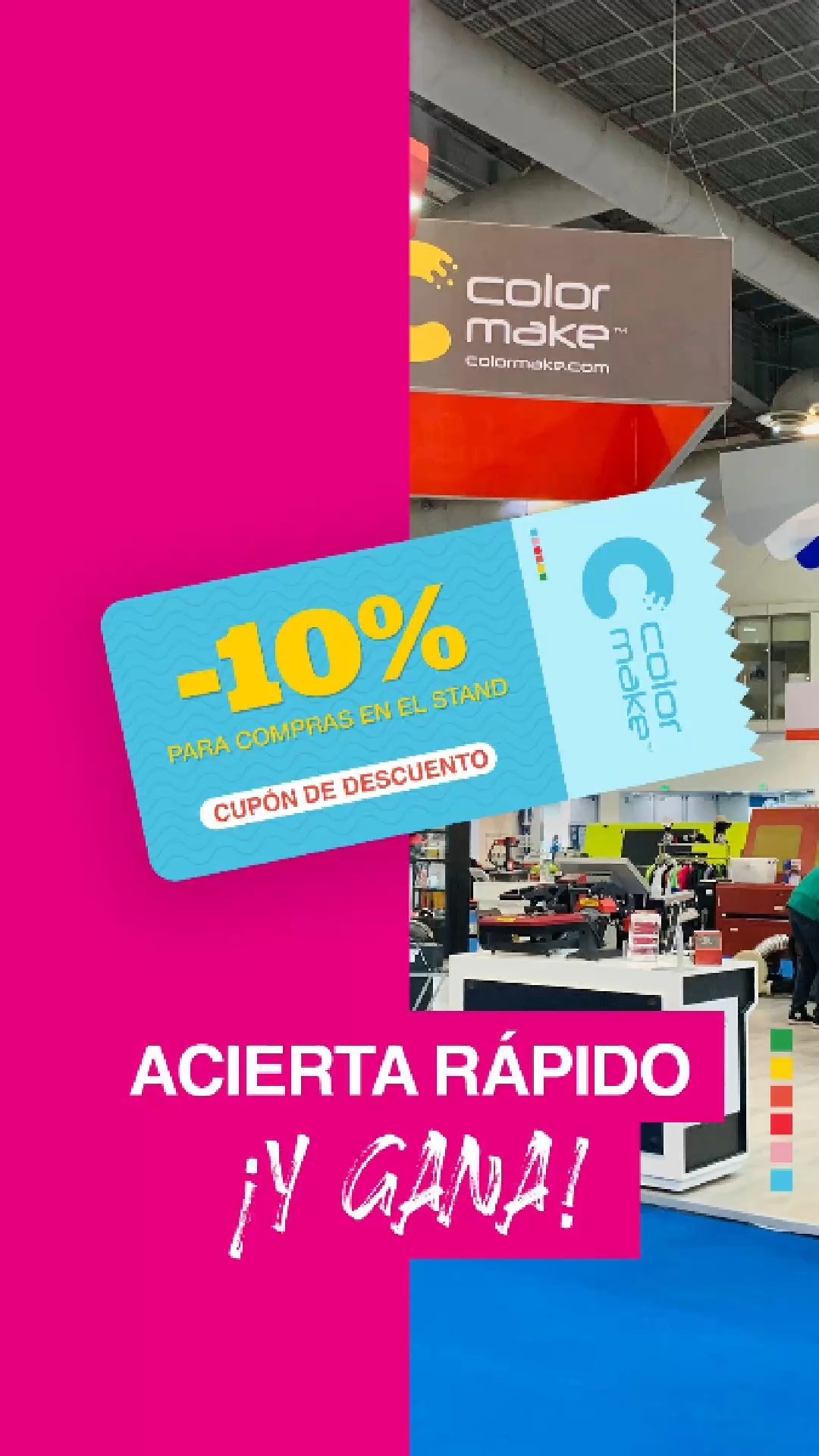 ¡No dejes pasar esta oportunidad! Participa en la Trivia Color Make® y ...