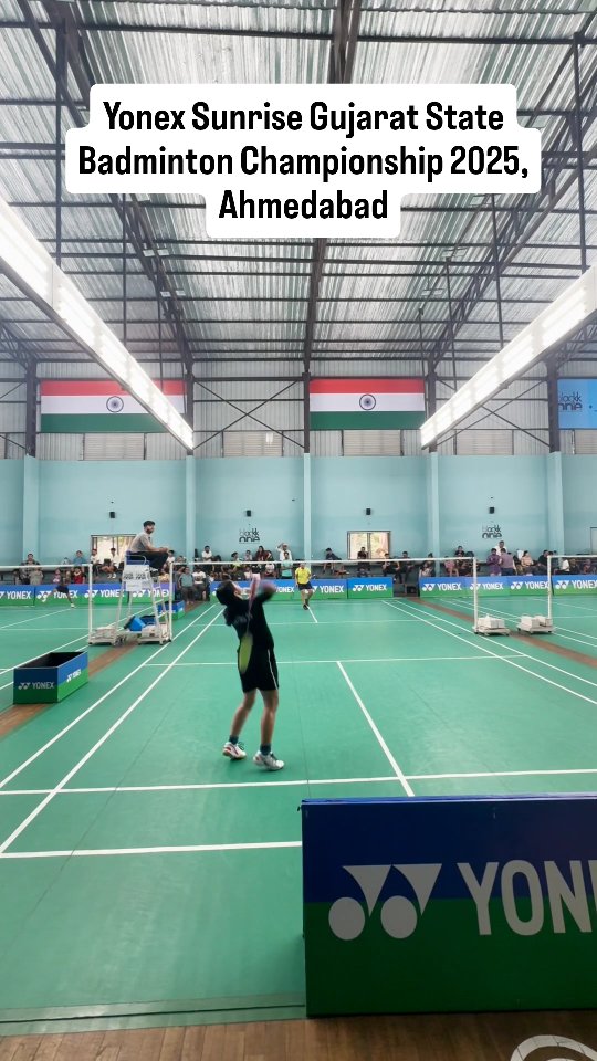 Yonex Sunrise Gujarat State Badminton Championship 2025, Ahmedabad # ...