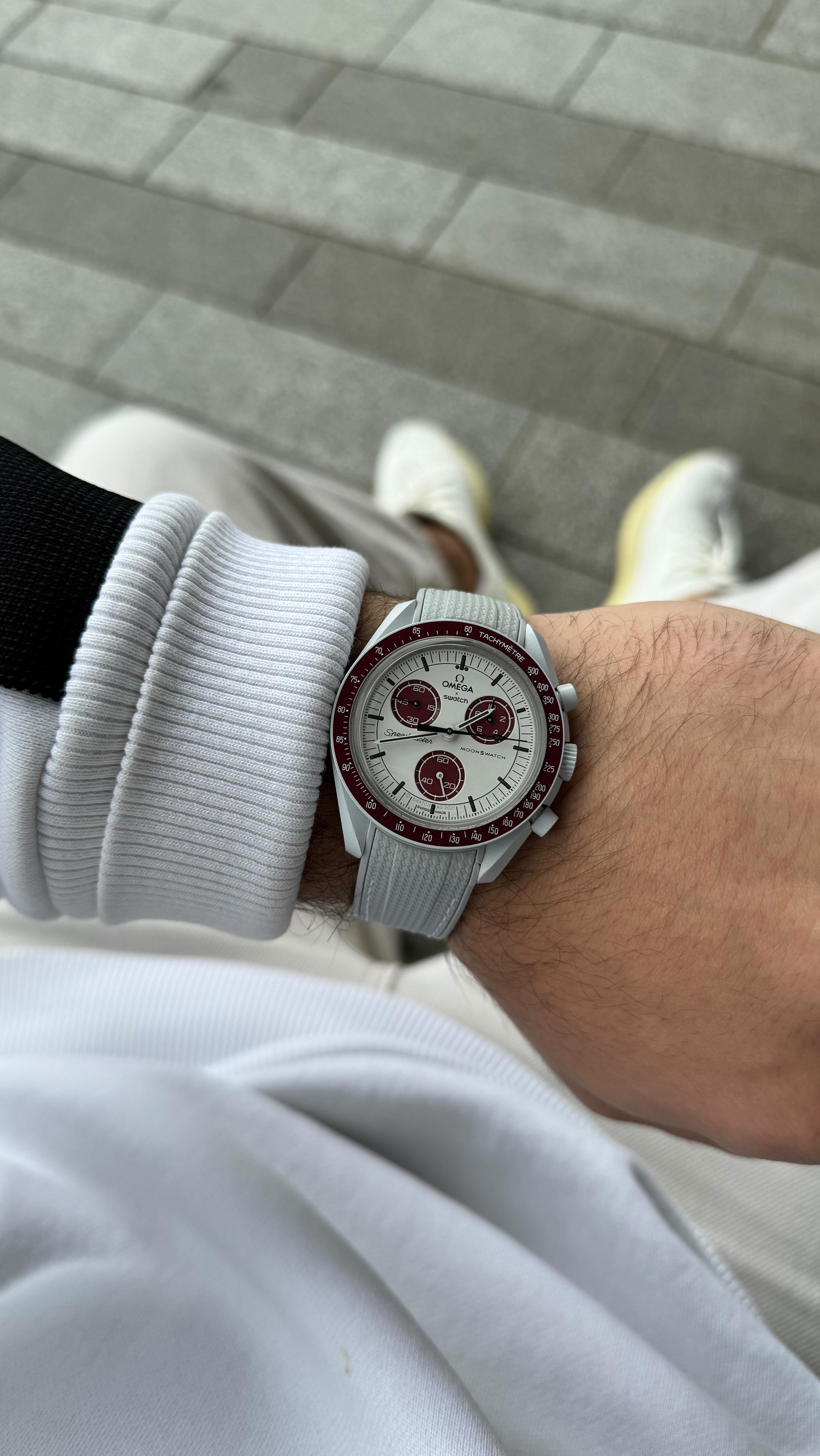 Perfect Combination ⬜️ Omega Moonswatch Mission to 