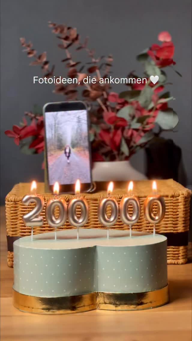 200.000 🤍 Zu sehen, dass meine Fotoideen und Tipps gut ankommen und ...