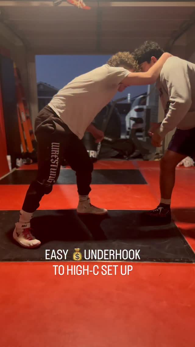 FOLLOW FOR MORE WRESTLING TIPS🤼‍♂️ #Underhook #wrestling #takedown # ...