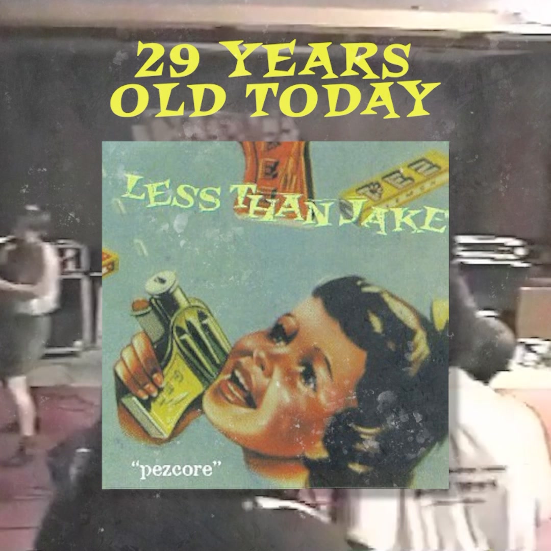 30 years ago, Pezcore, Less Than Jake's debut album, was released