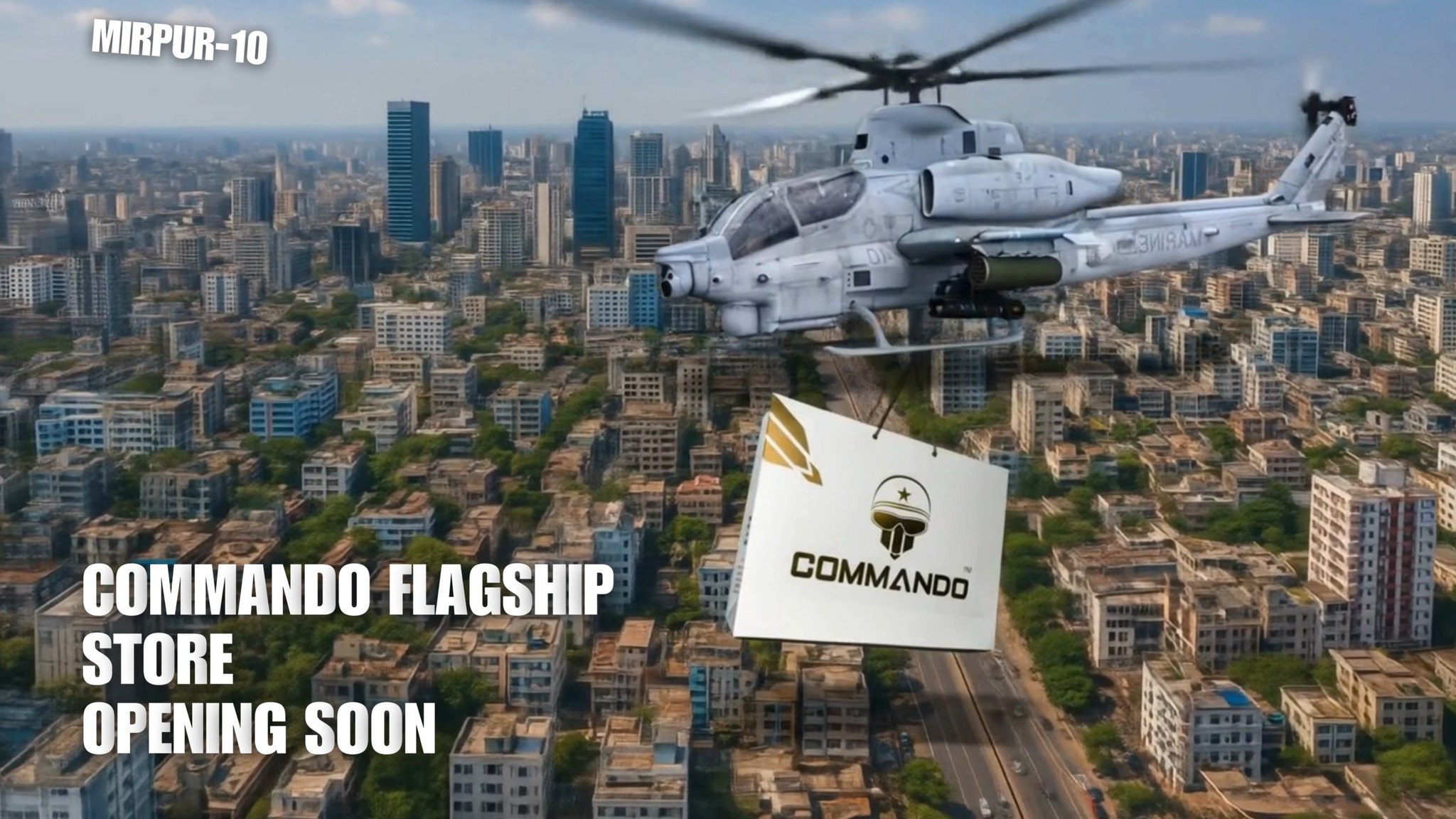Commando BD - 𝐒𝐨𝐦𝐞𝐭𝐡𝐢𝐧𝐠 𝐁𝐈𝐆 𝐢𝐬 𝐜𝐨𝐦𝐢𝐧𝐠! 𝐎𝐮𝐫 𝐟𝐥𝐚𝐠𝐬𝐡𝐢𝐩 𝐬𝐭𝐨𝐫𝐞... | Facebook