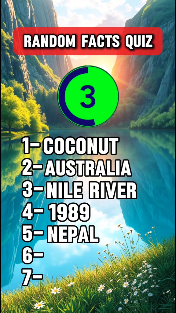 Random facts quiz, can you score 7/7 | Laugh Humor | Facebook