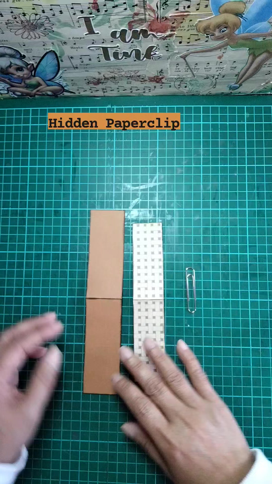 I got a few comments about how a hidden paperclip can be used. I hope ...