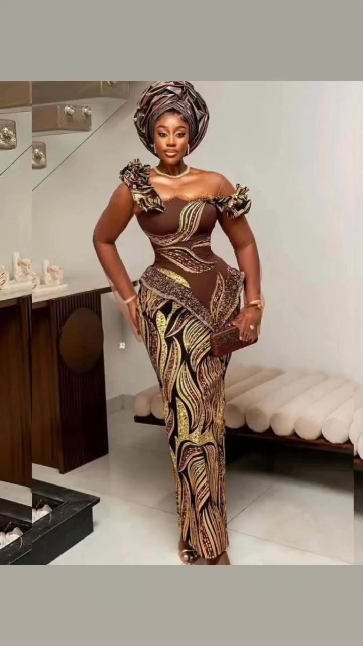 african dresses designs pictures Trending fashion and styles for ladies. You gonna love it. | Latest Ankara Jumpsuit Style Fashion Select Chest Size:40 100% Cotton Soft Terry NUDE *Do not bleach.