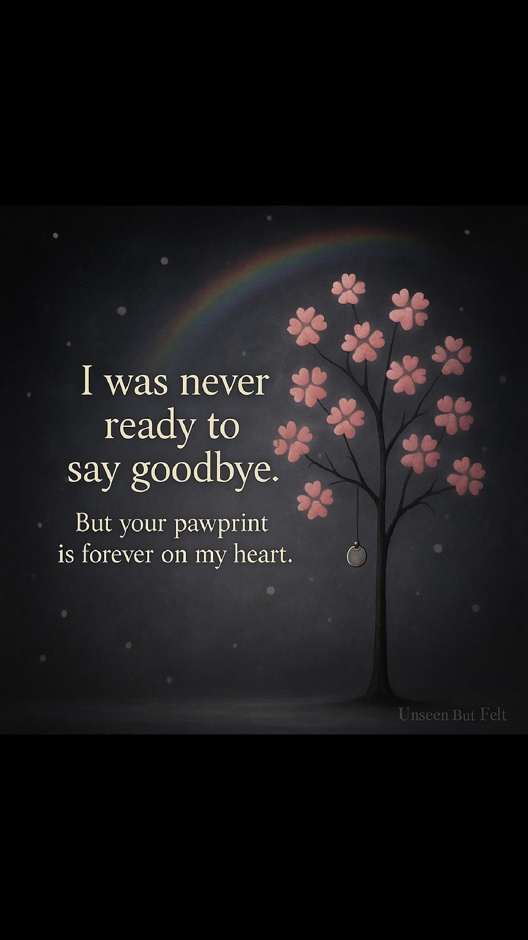 I was never ready to say goodbye 🐾😪 #petloss #petslover #petlosssupport ...