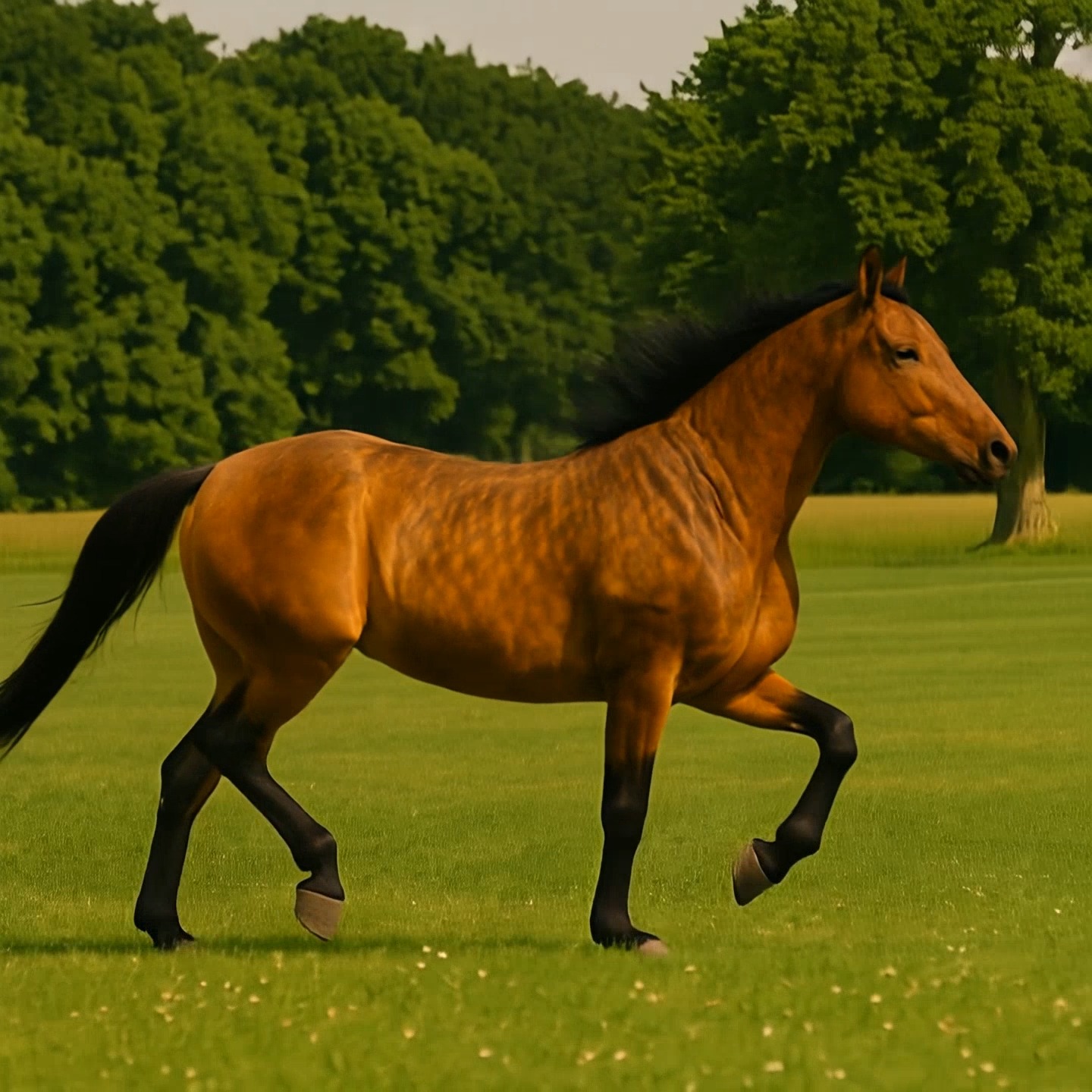 📚 The Brindle Horse 🐴 Brindle horses are extremely rare, known for ...