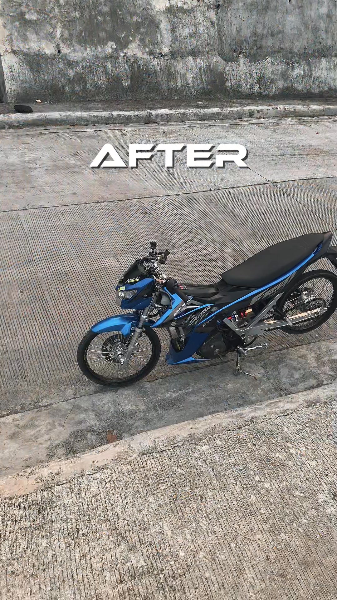 Before And After On My Rfi🥵 #raiderfi150streetbikeconceptstreet # ...
