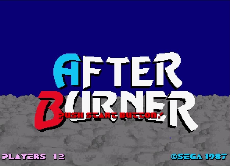 This… is After Burner II on the Sharp X68000 #afterburner #sega