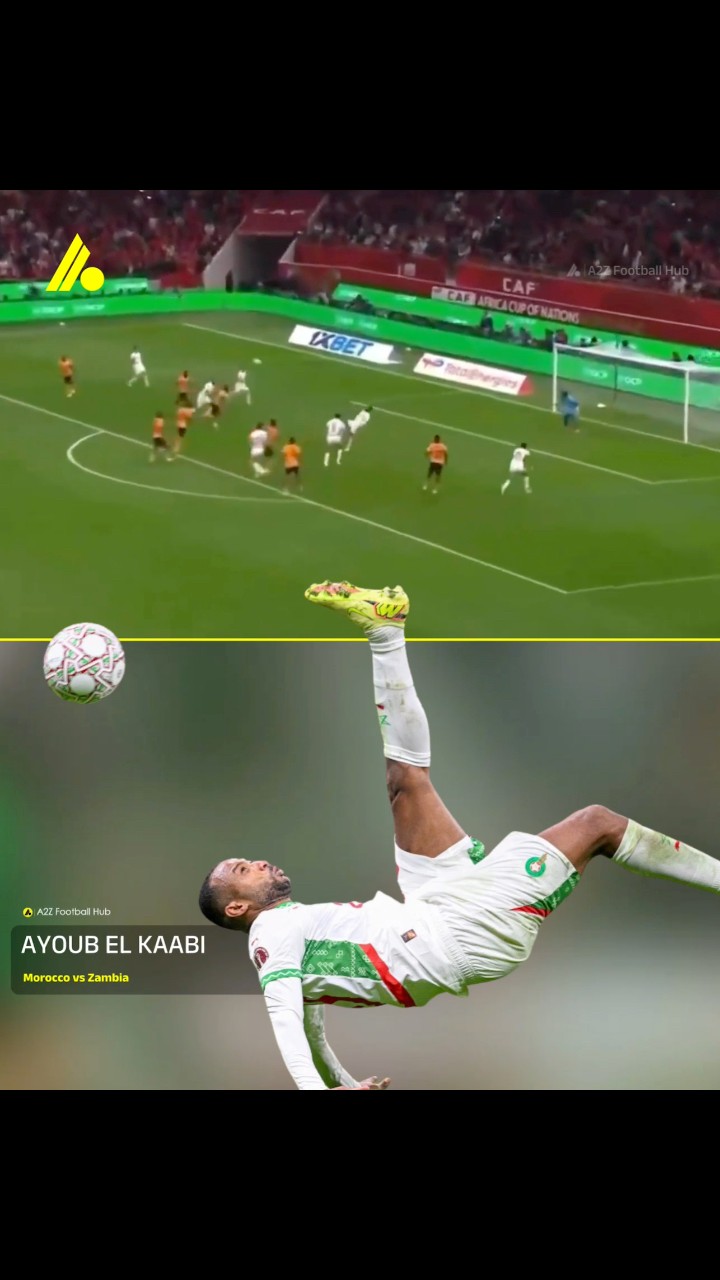 🤯😳 He's done it AGAINNNNN!!! Morocco’s Ayoub El Kaabi scored yet ...