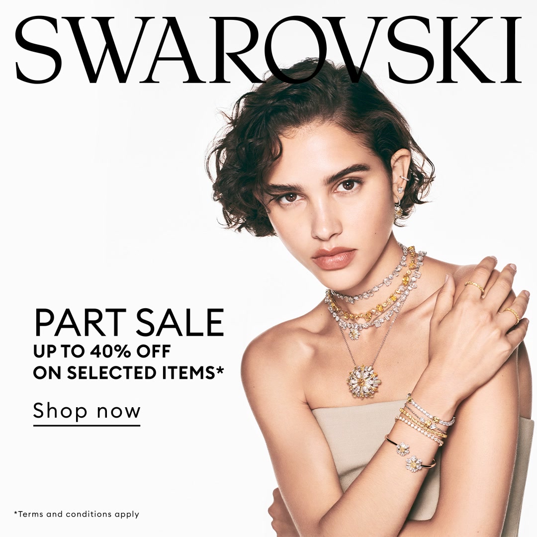 Enjoy Up to 40% off* select styles from Swarovski. Shop